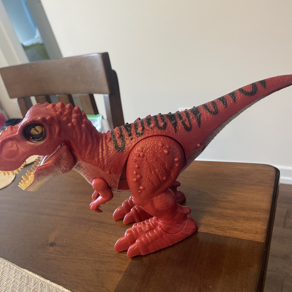 T-Rex Red Roaring Walking Lights Up Dinosaur Zuru Inc.