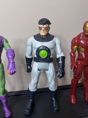 Lot of 7 Marvel Action Figures, Large, approx. 12″ Pre Owned No Accessories