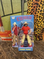 WWE ULTIMATE TERRY FUNK FIGURE WWF AWA NWA WCW ELITE LEGENDS HASBRO LJN RETRO