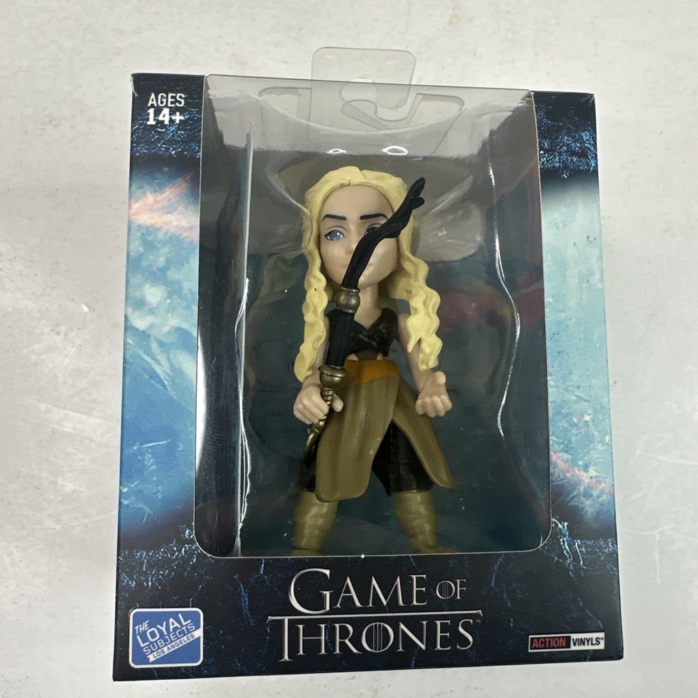 HBO Game Of Thrones Daenerys Targaryen Vinyl Figure Loyal Subjects Hot Topic Exc