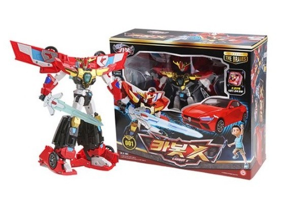 Hello Carbot The Braves CARBOT X Transformer Robot Car figure Cube Pack 2025