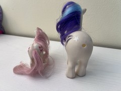 MLP My Little Pony G1 Lot of 4 — 3 Babies, One Adult Unicorn TLC