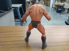 RARE Neca CONAN THE BARBARIAN Pit Fighter BUCK ONLY fodder 6″ 1:12 movie