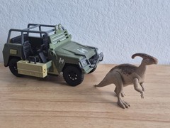 Jurassic World Legacy Collection Ingen Jeep Isla Sorna Capture Set 2022 AMC