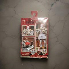 NECA IT Welcome To Derry Ultimate Pennywise The Dancing Clown Bob Gray 7” Figure