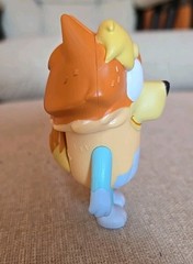 Bluey Figure Uncle Rad Heeler RARE Replacement from Family Multi Pack Blue
