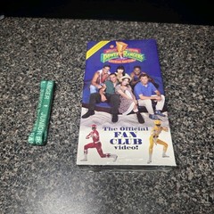 Vintage 1994 Mighty Morphin Power Rangers Official Fan Club Complete Welcome Kit