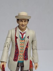 Doctor Who Seventh Doctor (McCoy) Figure (Remembrance) (Cream Suit) (Complete)