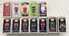 Funko Pop! Spider-Man Collection Exclusives, Vaulted, Green Goblin, Doc Ock