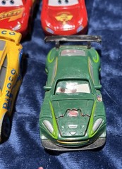 Loose Disney Pixar Cars Lot of 7 Die-cast 2 Plastic Mixed Lot