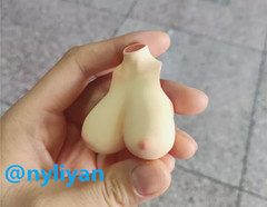 1/12 Replacement Female Big Huge Breast Cover Model For 6”Action Figure Body