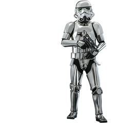 Movie Masterpiece Star Wars 1/6 Stormtrooper Chrome Ver Action Figure Hot Toys