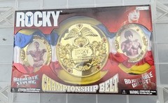 Jakks Pacific Rocky Balboa Championship Belt Boxing New In Box Rare