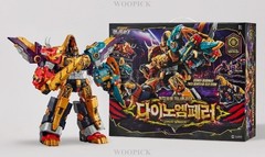 Miniforce Dinoid Warrior DINO EMPEROR 5-Robot Combine Transformer Robot Toy 2025
