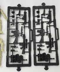 Vintage Chap Mei Soldier Force Soldiers And Weapons Parts Lot
