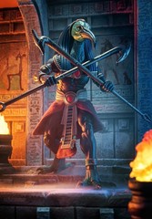 MYTHIC LEGIONS 1:12 THOTH GOD OF EGYPT LEGIONSCON CUSTOM MONSTER FORCE 6” FIGURE