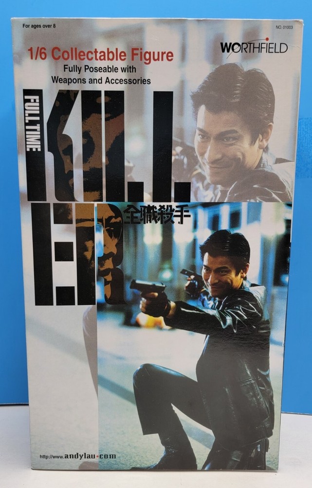 Worthfield 1/6 Collectible Andy Lau 1/6 Scale Full Time Killer Action Figure.