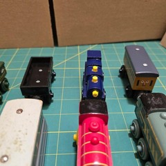 Thomas & Friends Wooden Railway Toy Train Lot – 14 Piece Mixed Vehicle Set