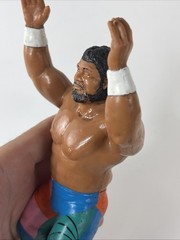 WWF LJN Superstars 1989 Haku Black Card Wrestling Action Figure WWE