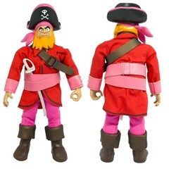 Scooby Doo Retro 8 Inch Action Figures Series: Red Beard