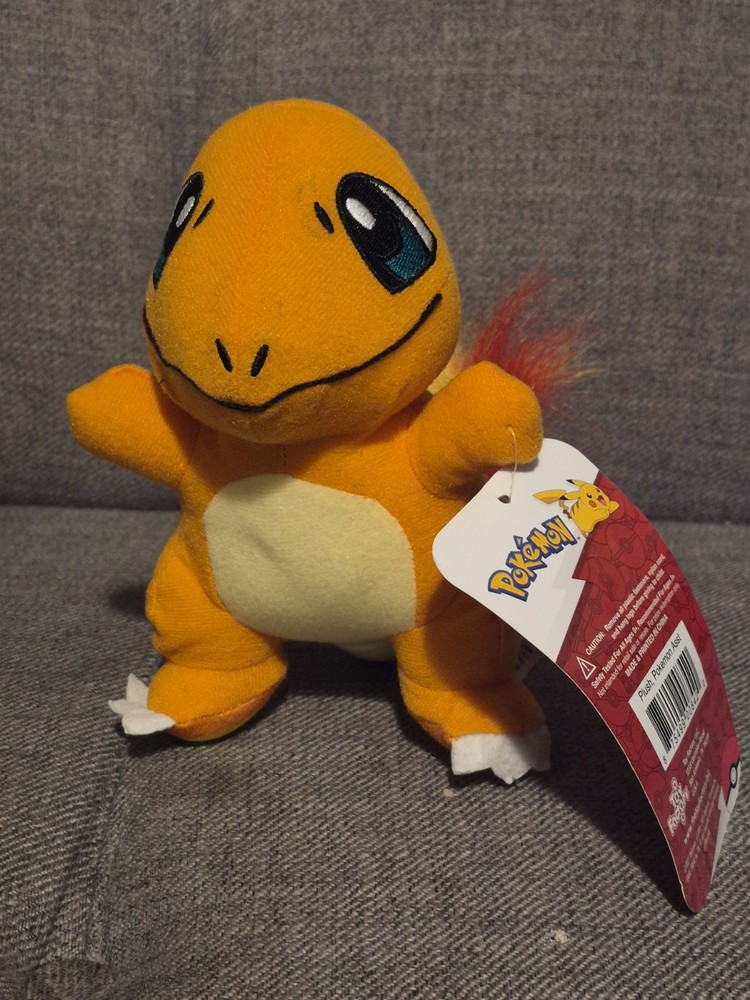 NEW 2021 Pokemon CHARMANDER Stuffed Plush Toy Factory Game Freak NWT