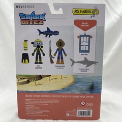 Devseries Shark Bite 2 Shark Cage Toy + Virtual Item Code – New