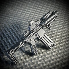 1:12 AR15 CQB wMags For G.I. Joe Classified Marvel ACTION FIGURES 6” NECA GA19
