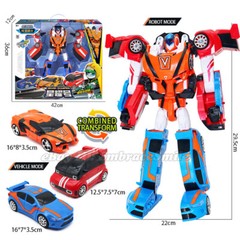 TOBOT V Grand Champion 3-Integration Transforming Robot Cars Toy Chinese No Box
