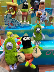 A Set X11 Space A Day In The Life Of Bikini Bottom Buddies Series Blind Box New