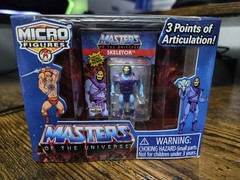 World’s Smallest Micro Figures Skeletor Action Figure Boxed