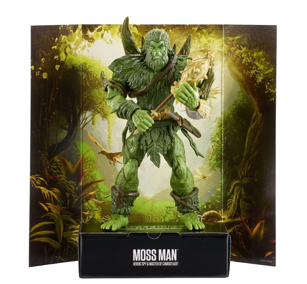 Mattel Creations Masters of the Universe Moss Man Action Figure New Eternia New
