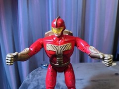VT 1996 Talking Turbo Man Jingle All The Way Action Figure Works & Accessories