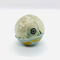 Very Rare Bakugan BakuMutation Half Haos Half Clear Wired 620G Translucent