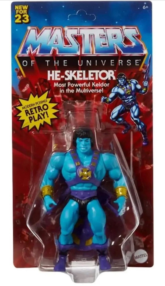 Masters Of The Universe Origins He-Skeletor Figure…Mattel Creations