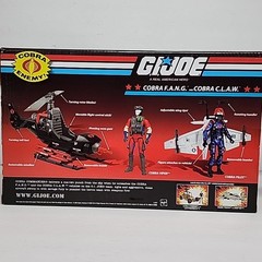2008 GI Joe Cobra MISB Cobra FANG Cobra CLAW & Firebat Custom Lot