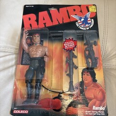 VTG RAMBO NEW Coleco 1985 1986 RAMBO: The Force of Freedom 7″ Action Figure