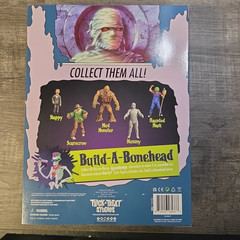 Complete Set of 5 Trick or Treat Goosebumps Action Figures + Bonehead Halloween