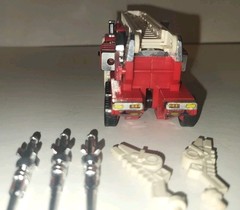 Takara Transformers G1 Autobot Inferno Fire Truck 1980 1982 Japan complete Nice