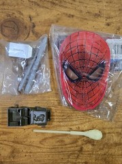 24 Pc. SUPERHERO (MARVEL & DC) Mixed Toy Lot, Plastic-Metal-Diecast, Preowned