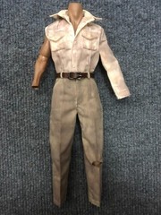 1/6 Custom Indiana Jones Harrison Ford Suit BD for body Action Figure 12 inch