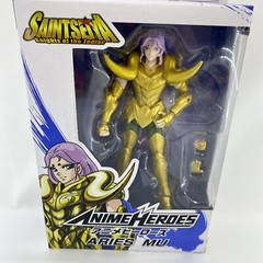 Saint Seiya: Knights of the Zodiac (Aries Mu) Anime Heroes Action Figure, BANDAI