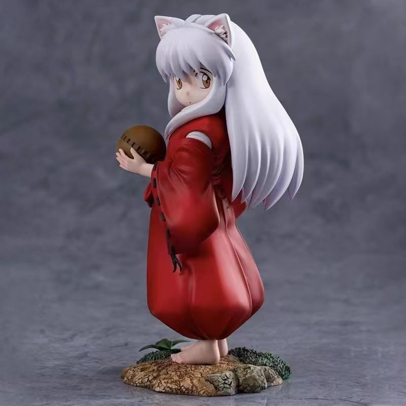 Inuyasha Sesshoumaru Anime Figure PVC Action Figurine Cute Standing Model