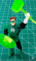 Custom Resin GL constructs for 6in. figure 1:12 Green Lantern mjolnir shield