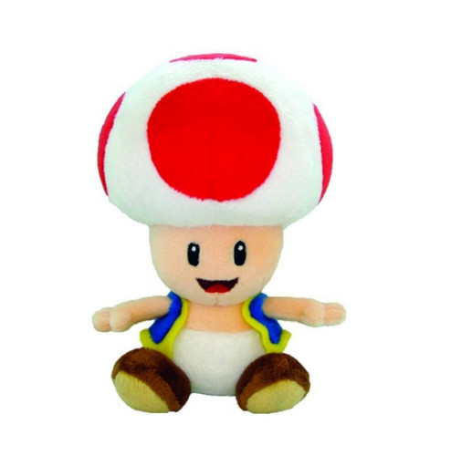 Super Mario Bros. Toad Stuffed Animals Doll Soft Plush Toy Kids Teddy Gift