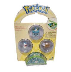 Pokemon Pita Poke Froakie Officially Licensed Tomy Miniature Toy Capsule Set