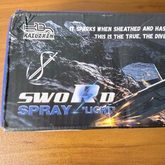 Kailixin Sword Spray Light Electronic Toy with Sound Effects and Water Mist New