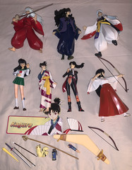 Lot of 7 Toynami Female Action Figures with Accessories