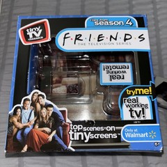 FIRST ISSUE TV Classics Friends Clips ORIGINAL Real Working TV and Remote Mini