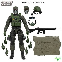 Valaverse The Black Action Force Corsairs Action Figure Version B