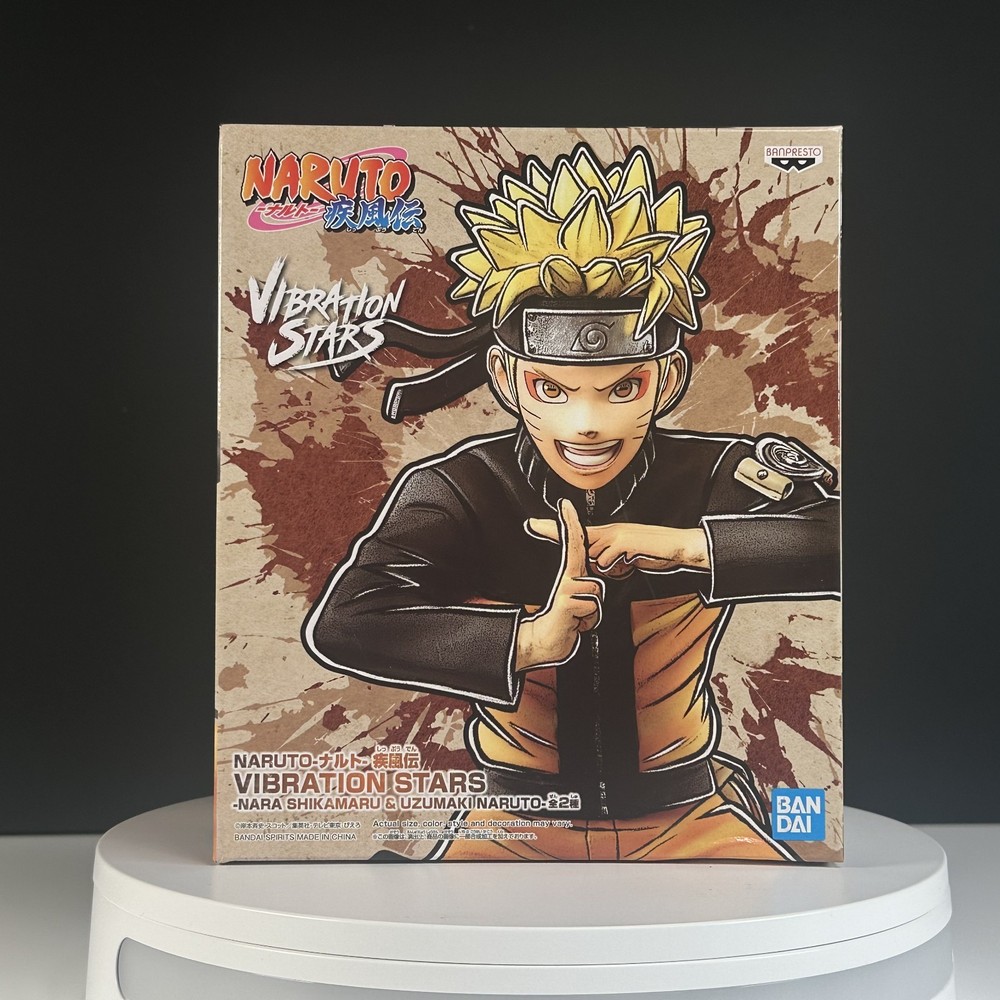 Bandai Banpresto Naruto Shippuden Vibration Stars Uzumaki Naruto Figure